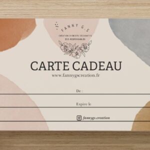 Carte cadeau